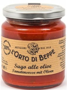 Tomatensauce mit Oliven L'Orto Beppe 280 gr