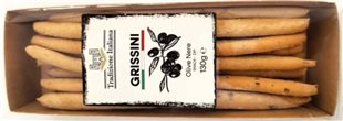 Grissini alle Olive nere Tradizione 130g