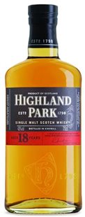 Whisky HIGHLAND PARK aged 18 years