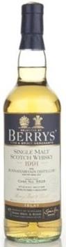Whisky BERRYS' OWN SELECTION 2007
bottled 2015 Cask 800094