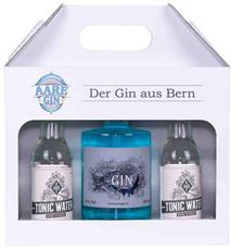 Aare Gin Blau Geschenk Set
1x Aare Gin Blau 500ml
2x Kandt - Das Berner Tonic Water je 20cl
