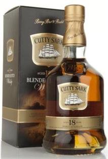 Whisky CUTTY SARK 18 years old
Blended Scotch